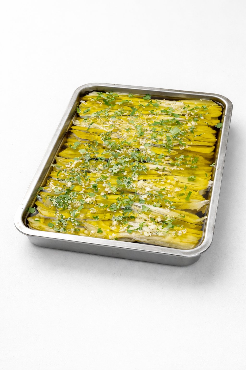 Detalle de boquerones en vinagre